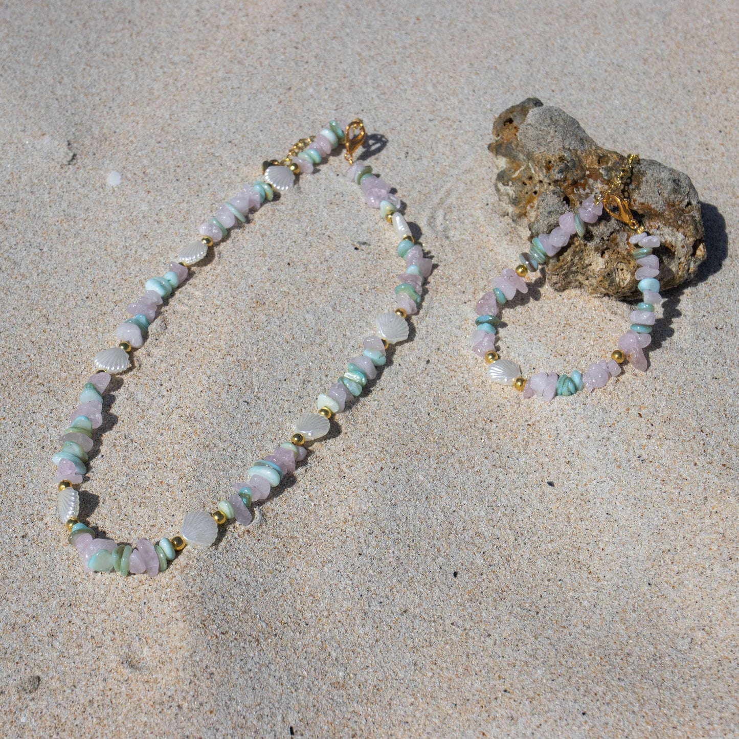 Moon Water - Halskjede og Armbånd