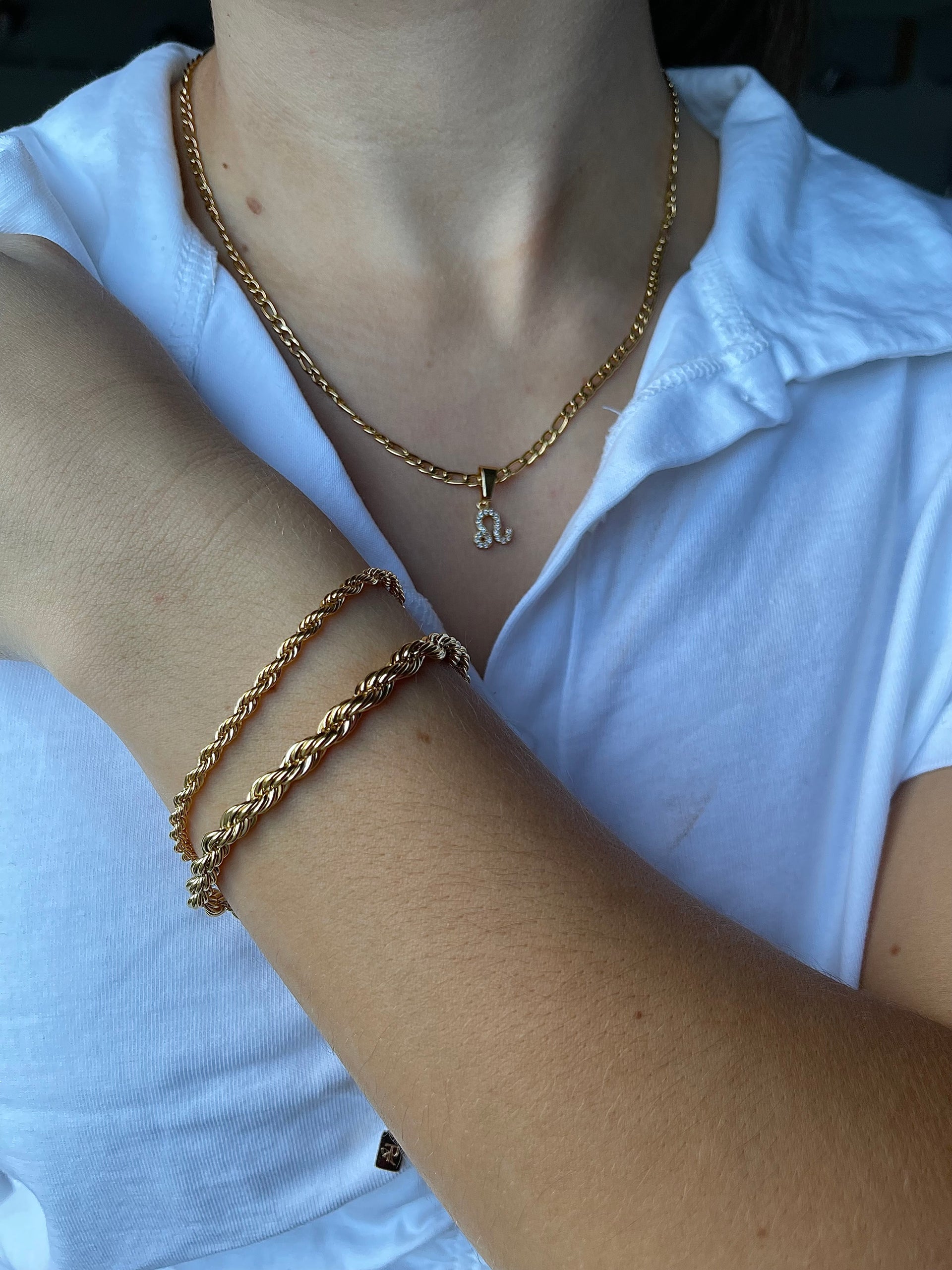 Rope Chain Double Armbånd